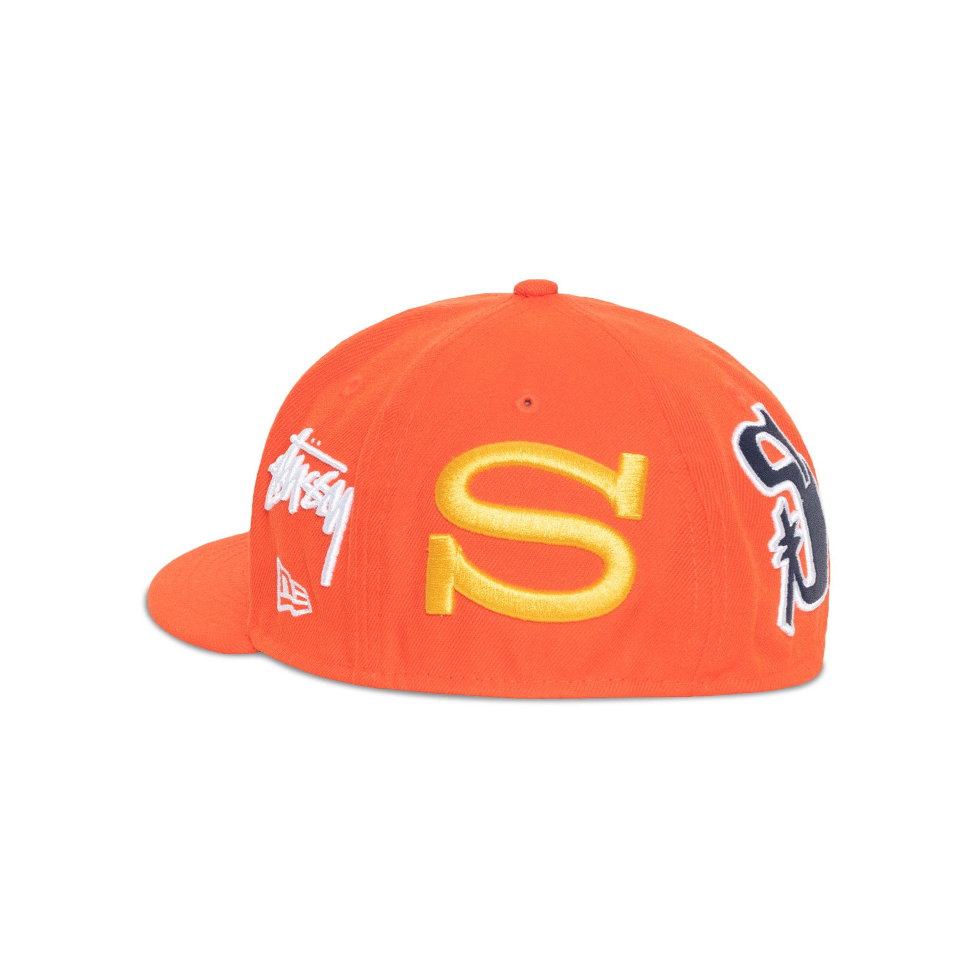 Low Pro Chenille S Snapback in orange – Stüssy