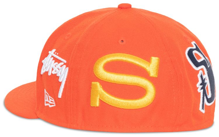 Stussy SS New Era Cap Orange