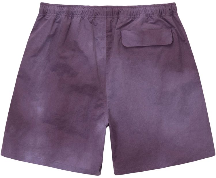 Stussy Wave Dye Nylon Short Purple