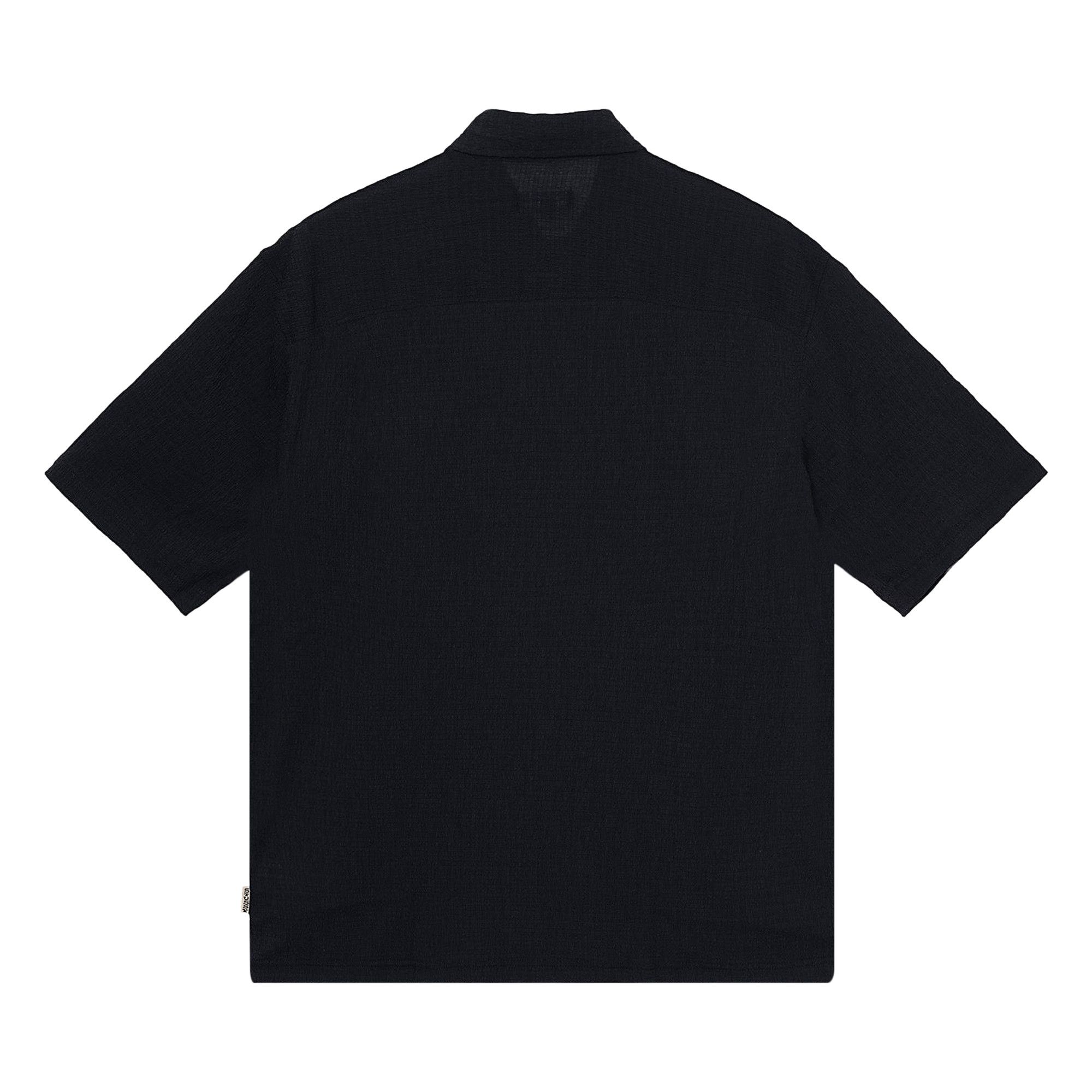 OLD STUSSY Gingham Check Short Sleeve Pullover Shirt - Hawaiian