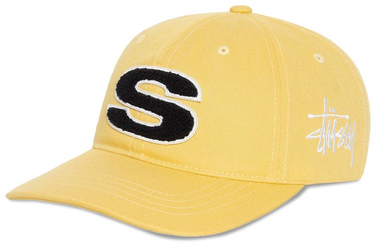 Stussy Chenille S Low Pro Cap Mustard