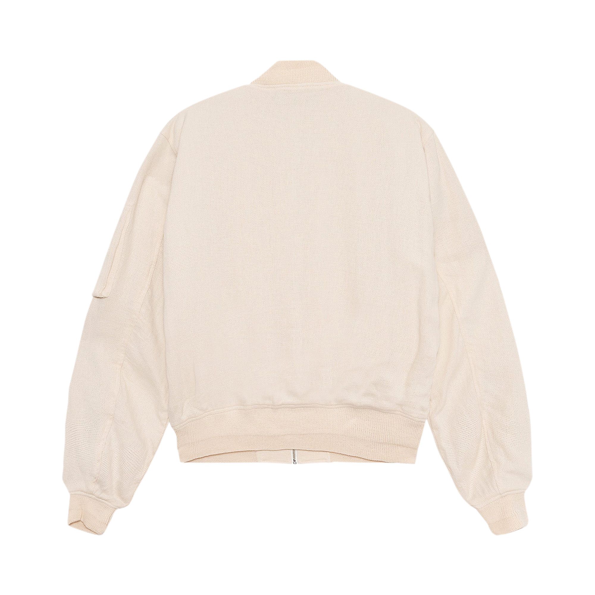 ジャケット・アウター STUSSY LINEN BEACH BOMBER Stussy Linen Beach Bomber - Natural | International Store