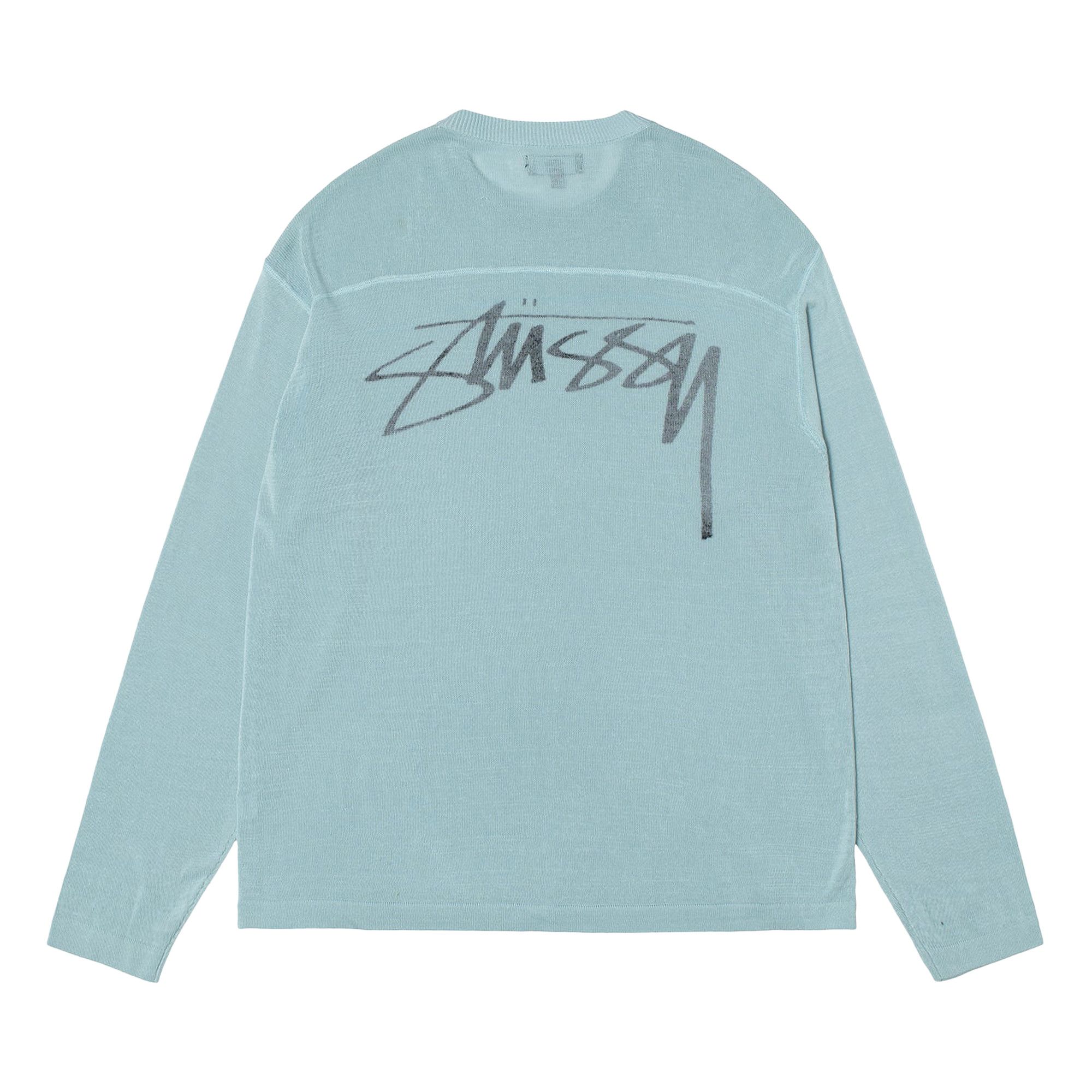 【STUSSY】☆お洒落☆LIGHTWEIGHT FOOTBALL CREW Buy Stussy Lightweight Football Crew 'Light Blue' - 117181