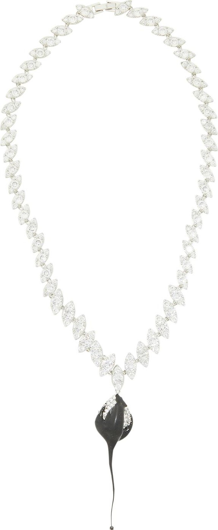 Ottolinger Diamond Dip Necklace Black