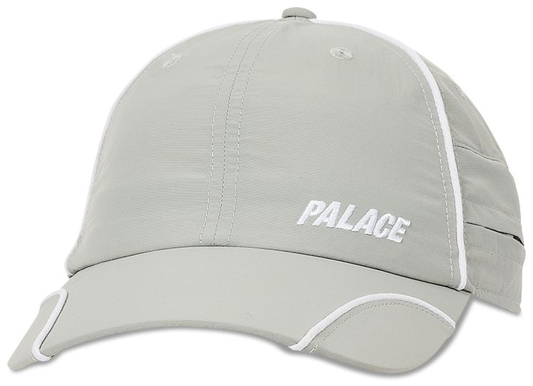 Palace Font Zip Shell Neck Saver 6-Panel 'Grey'