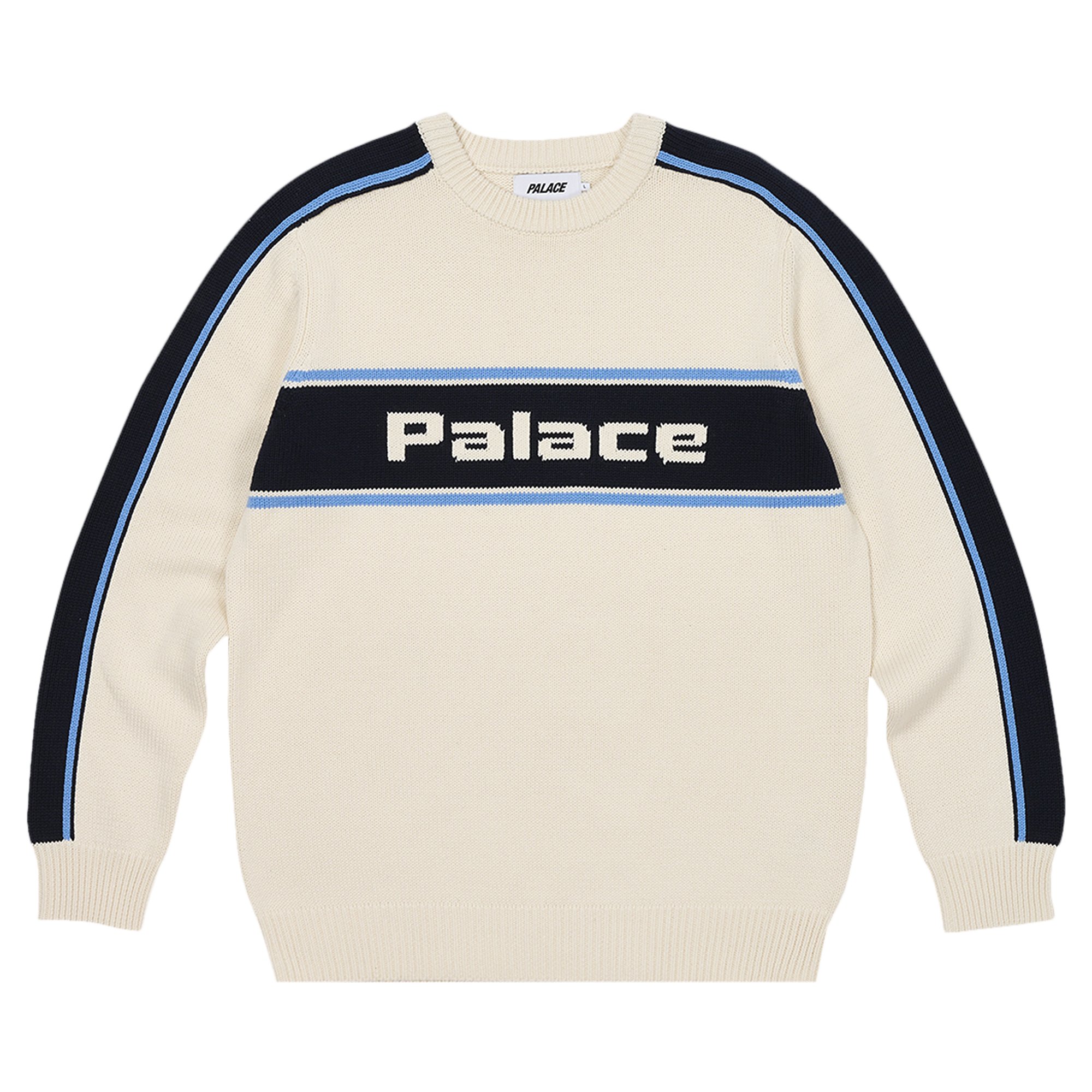 Buy Palace Electronica Knit 'Soft White' - P24KW017 | GOAT