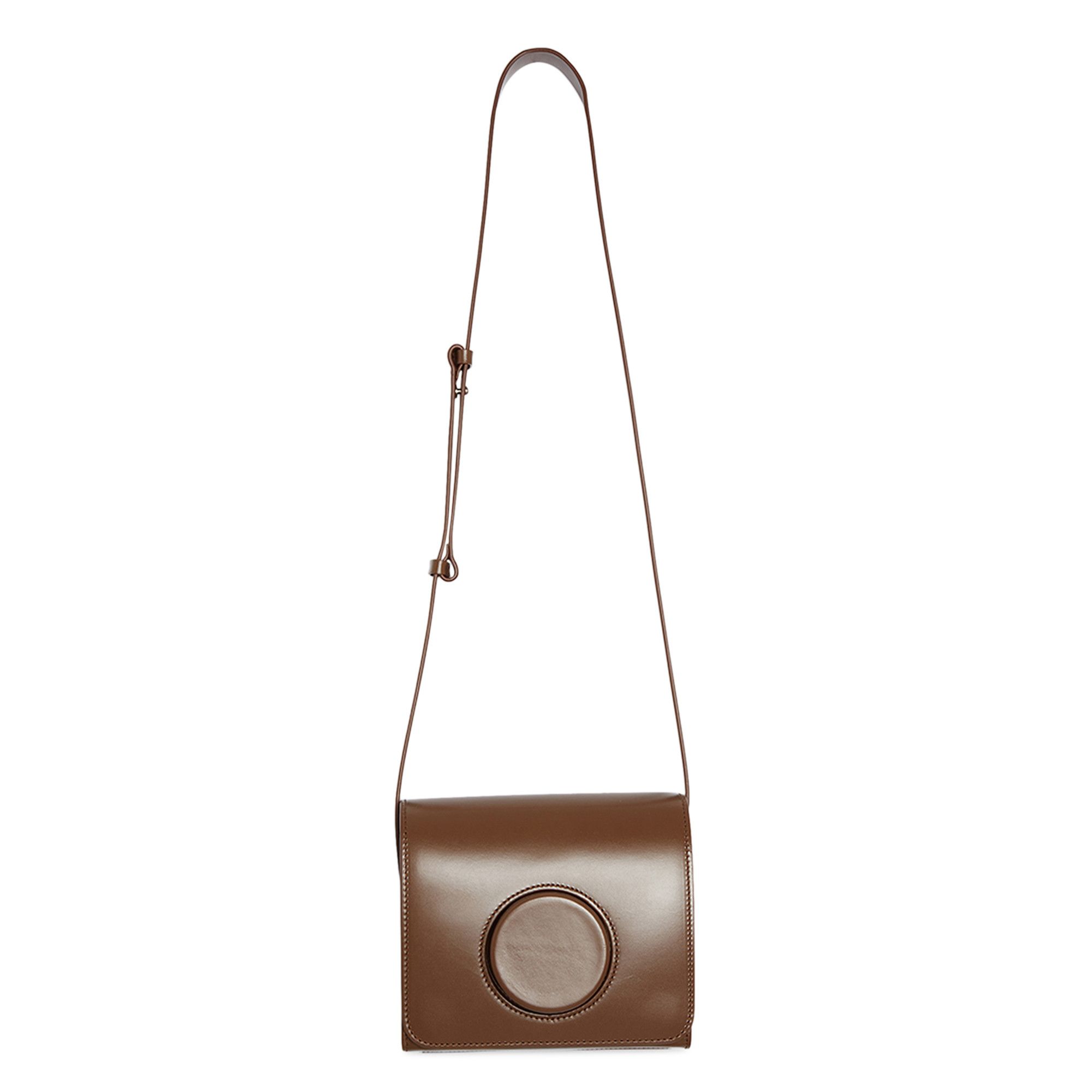 Buy Lemaire Camera Bag Hazelnut Brown BG245 LL071 451 GOAT