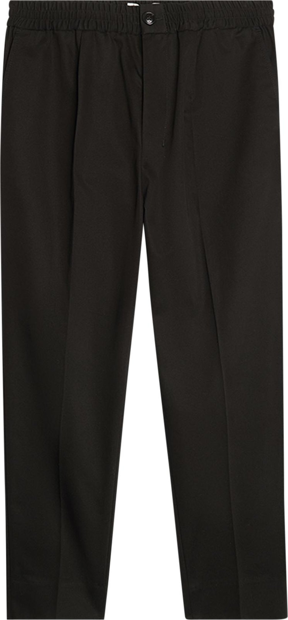 Buy Ami Gabardine Elastic Waist Pants 'Black' - HTR206 CO0020 001 | GOAT