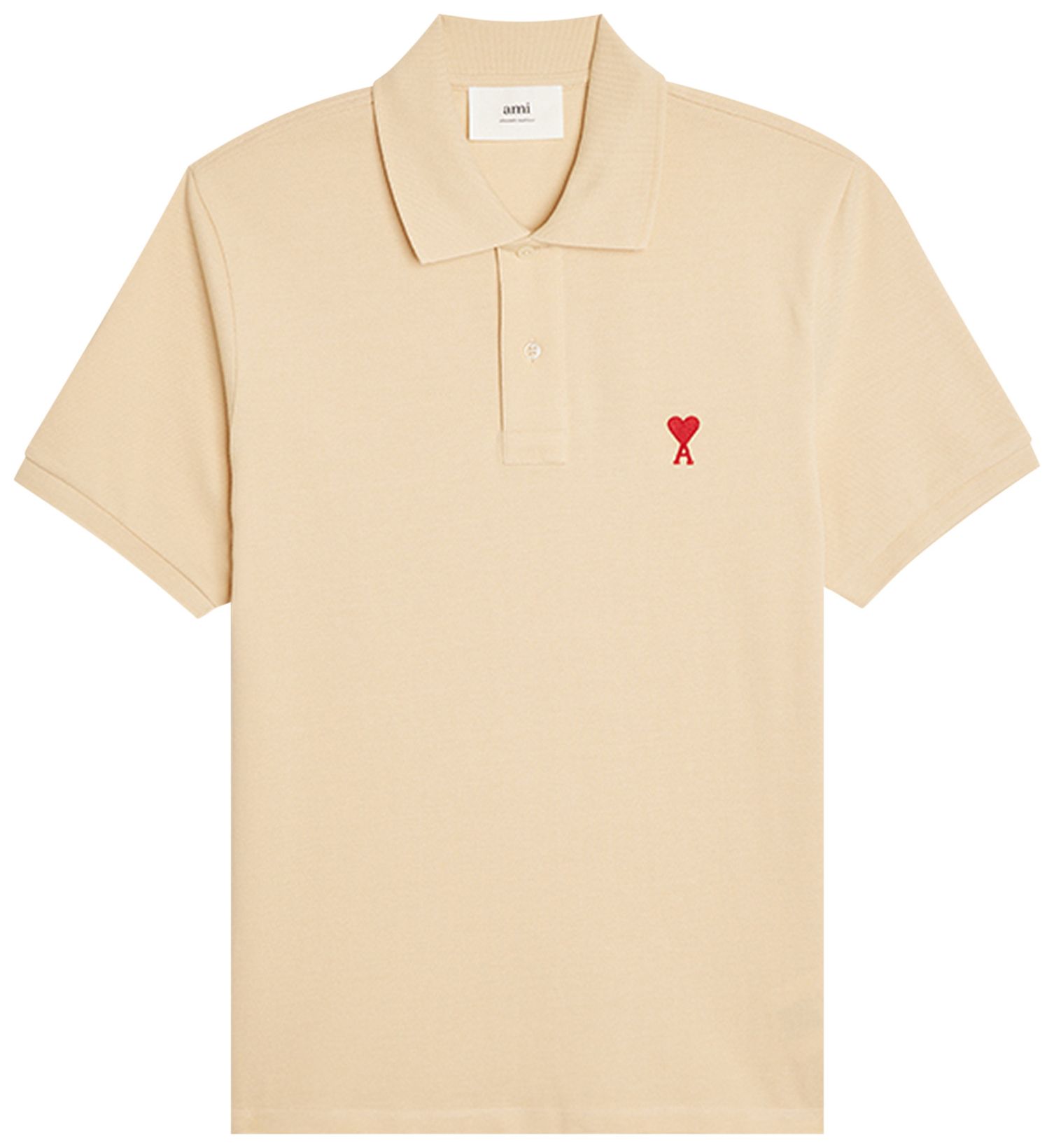 Ami Off White Adc Polo Shirt Polos 600063269blu main image 1