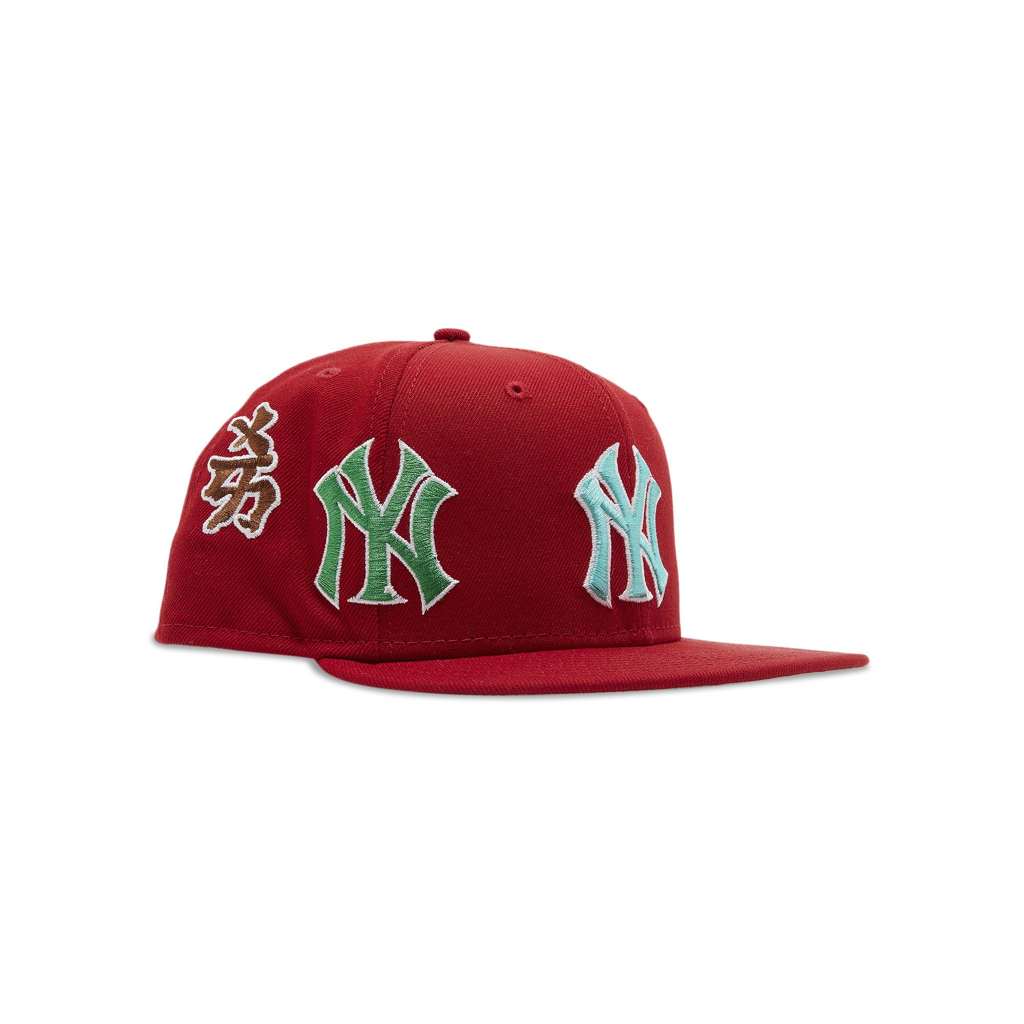 Buy Supreme x New York Yankees Kanji New Era 'Red' - FW22H76