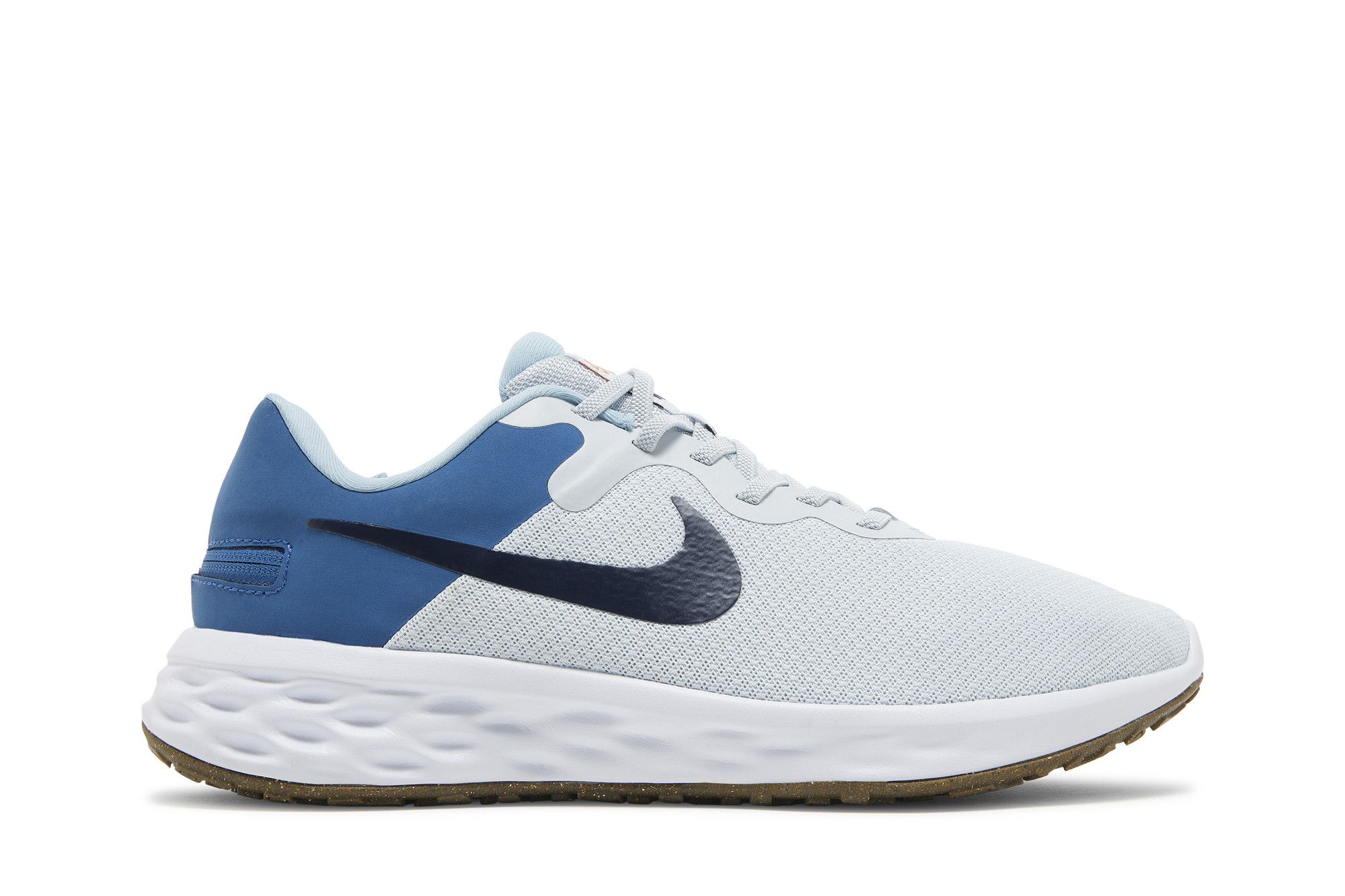 Revolution 6 FlyEase Next Nature Extra Wide Pure Platinum Dark Marina Blue
