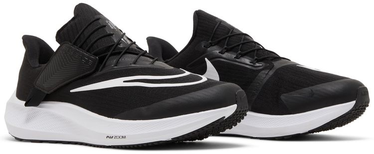 Nike Air Zoom Pegasus 39 FlyEase Extra Wide Black White