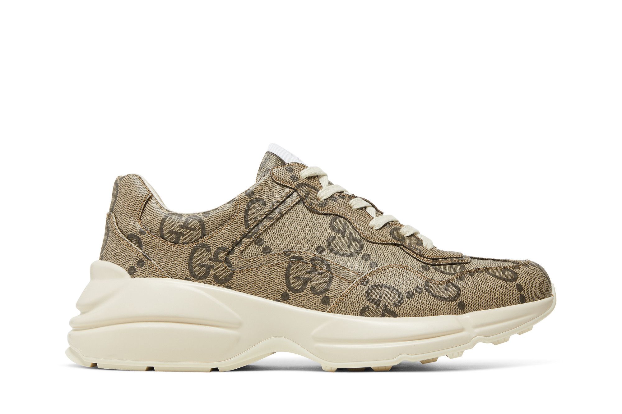 Beige hotsell gucci sneakers