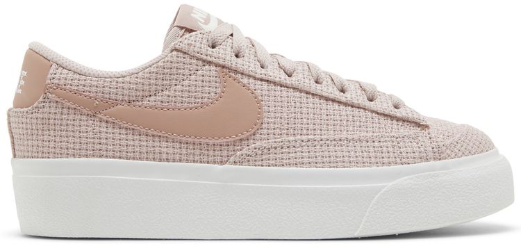 Nike Wmns Blazer Low Platform Essential Pink Oxford Woven