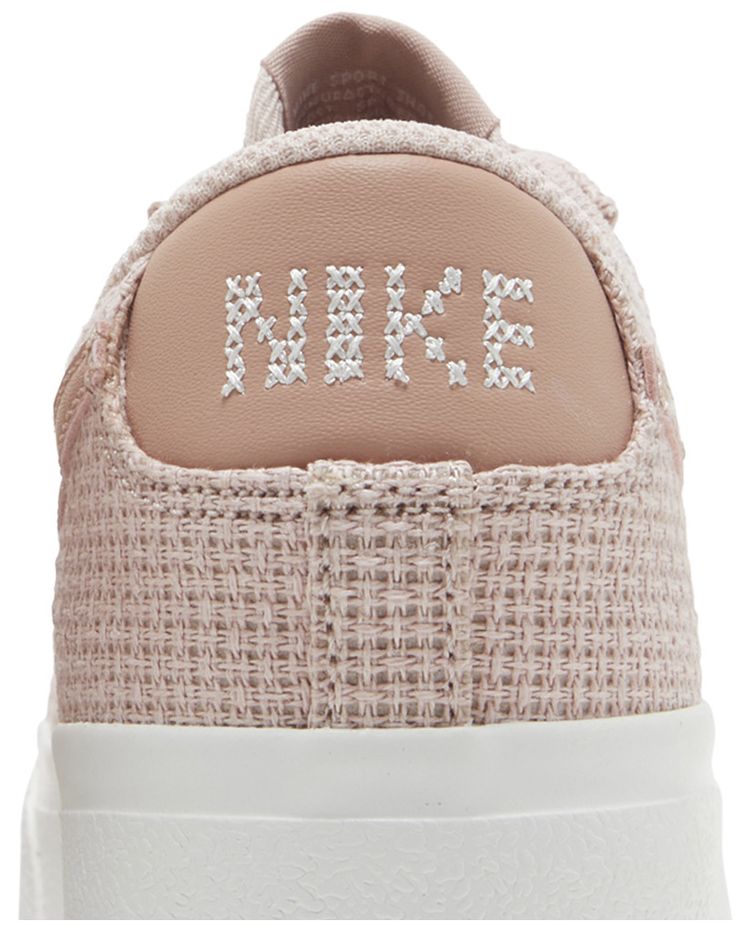 Nike Wmns Blazer Low Platform Essential Pink Oxford Woven