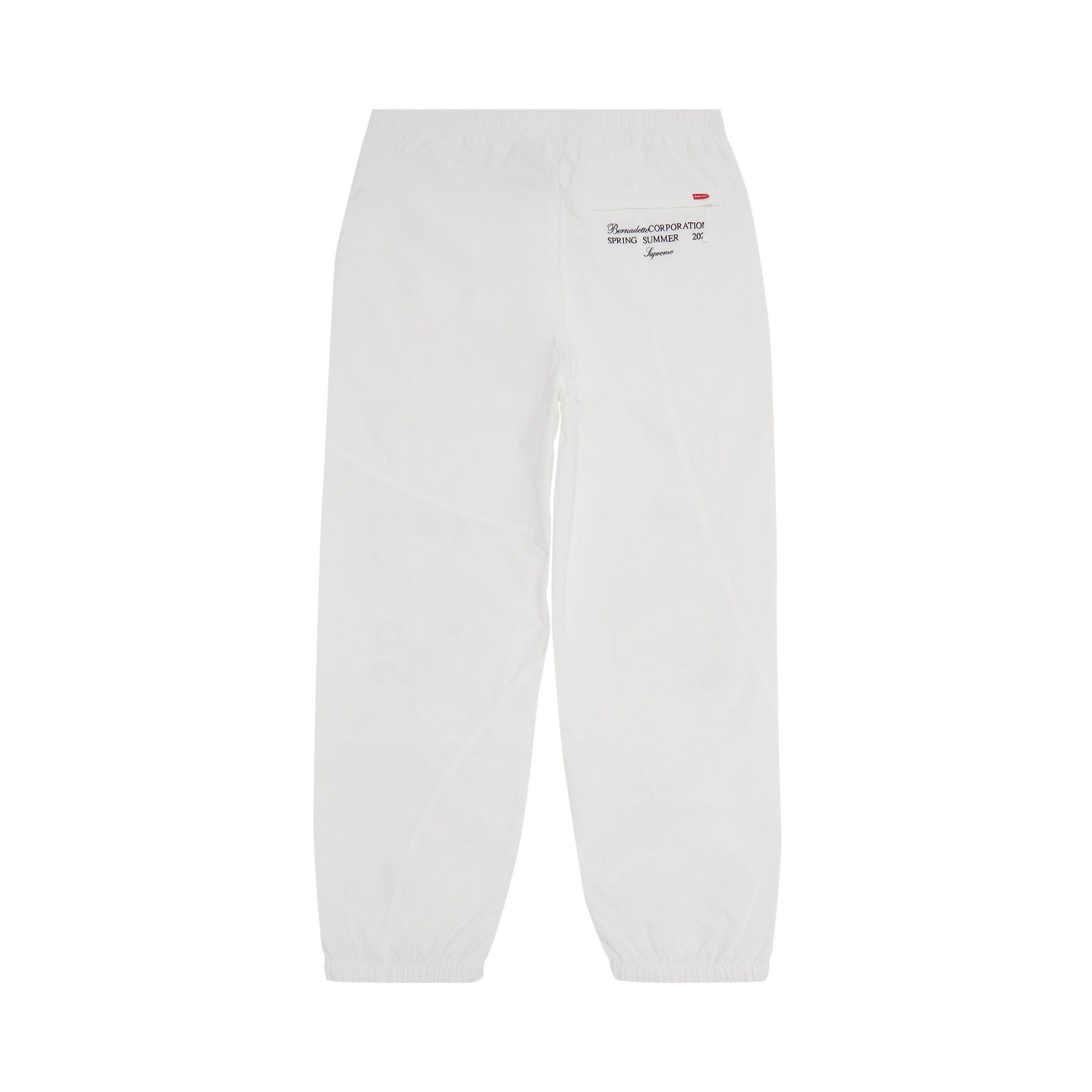 Buy Supreme x Bernadette Corporation Track Pant 'White' - SS23P50