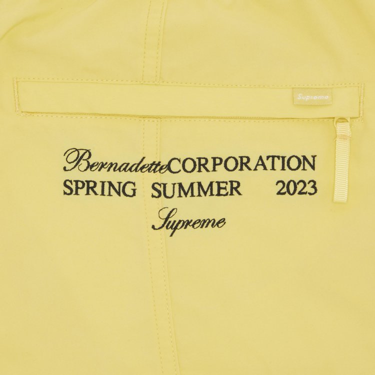 Supreme x Bernadette Corporation Track Pant Pale Yellow