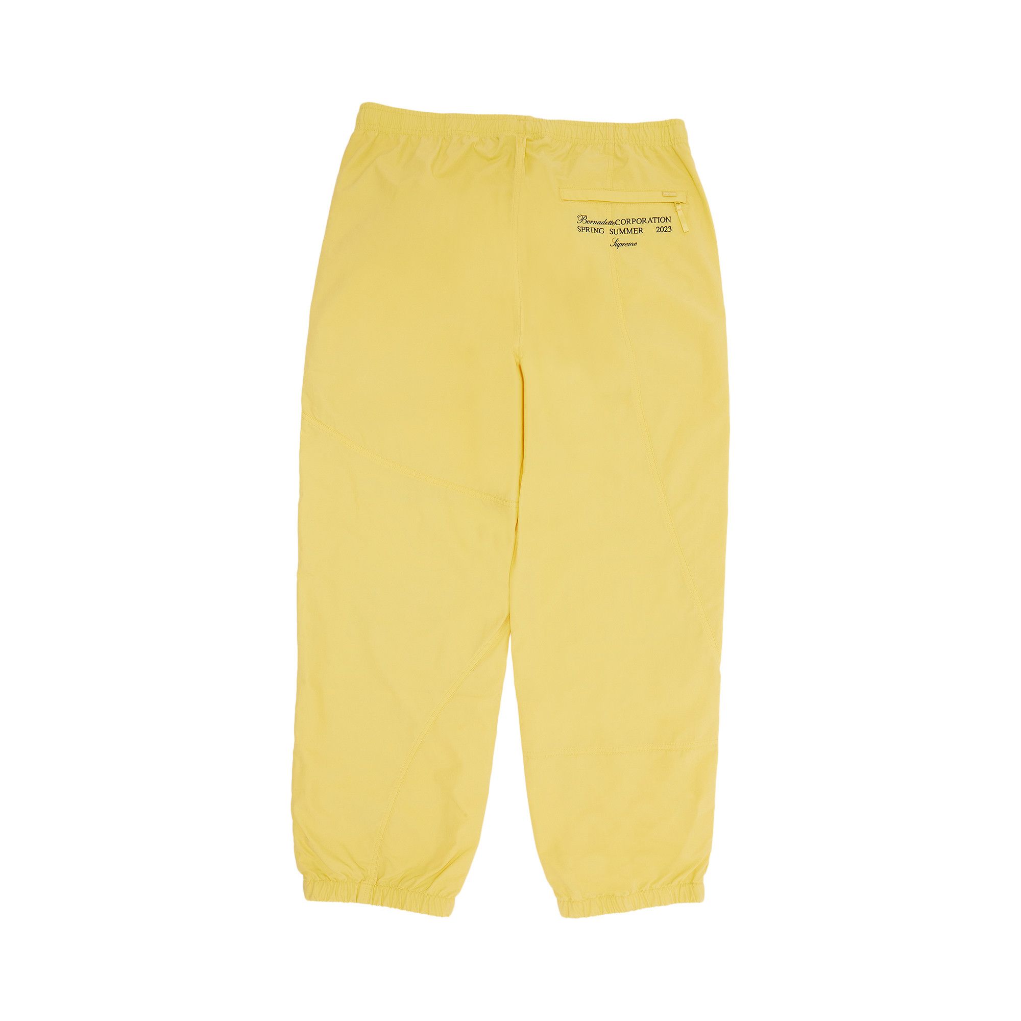 Buy Supreme x Bernadette Corporation Track Pant Pale Yellow SS23P50 PALE YELLOW GOAT