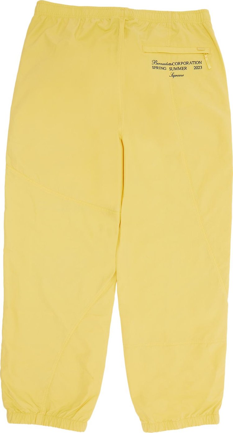 Supreme x Bernadette Corporation Track Pant Pale Yellow