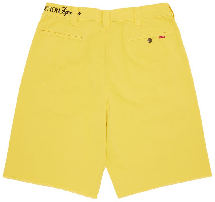 Supreme x Bernadette Corporation Work Short Yellow
