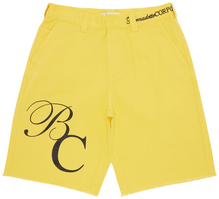 Supreme x Bernadette Corporation Work Short Yellow