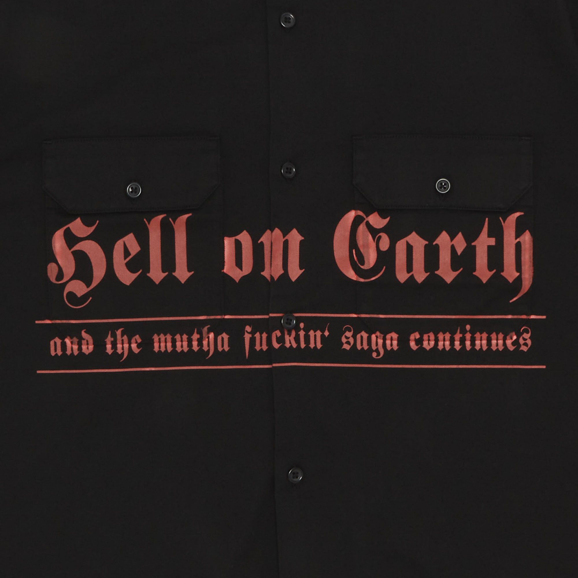 Buy Supreme x Bernadette Corporation Short-Sleeve Work Shirt 'Black' -  SS23S34 BLACK | GOAT