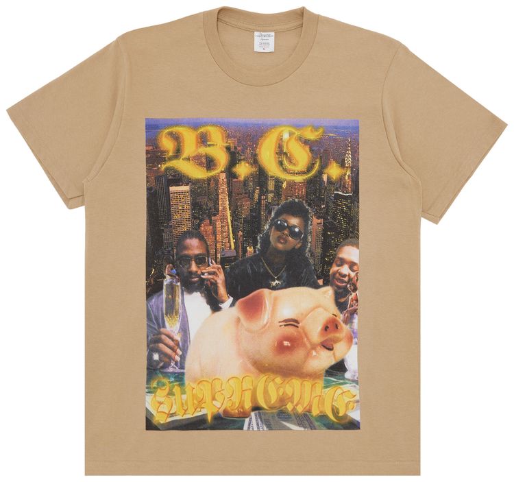 Supreme x Bernadette Corporation Money Tee Khaki