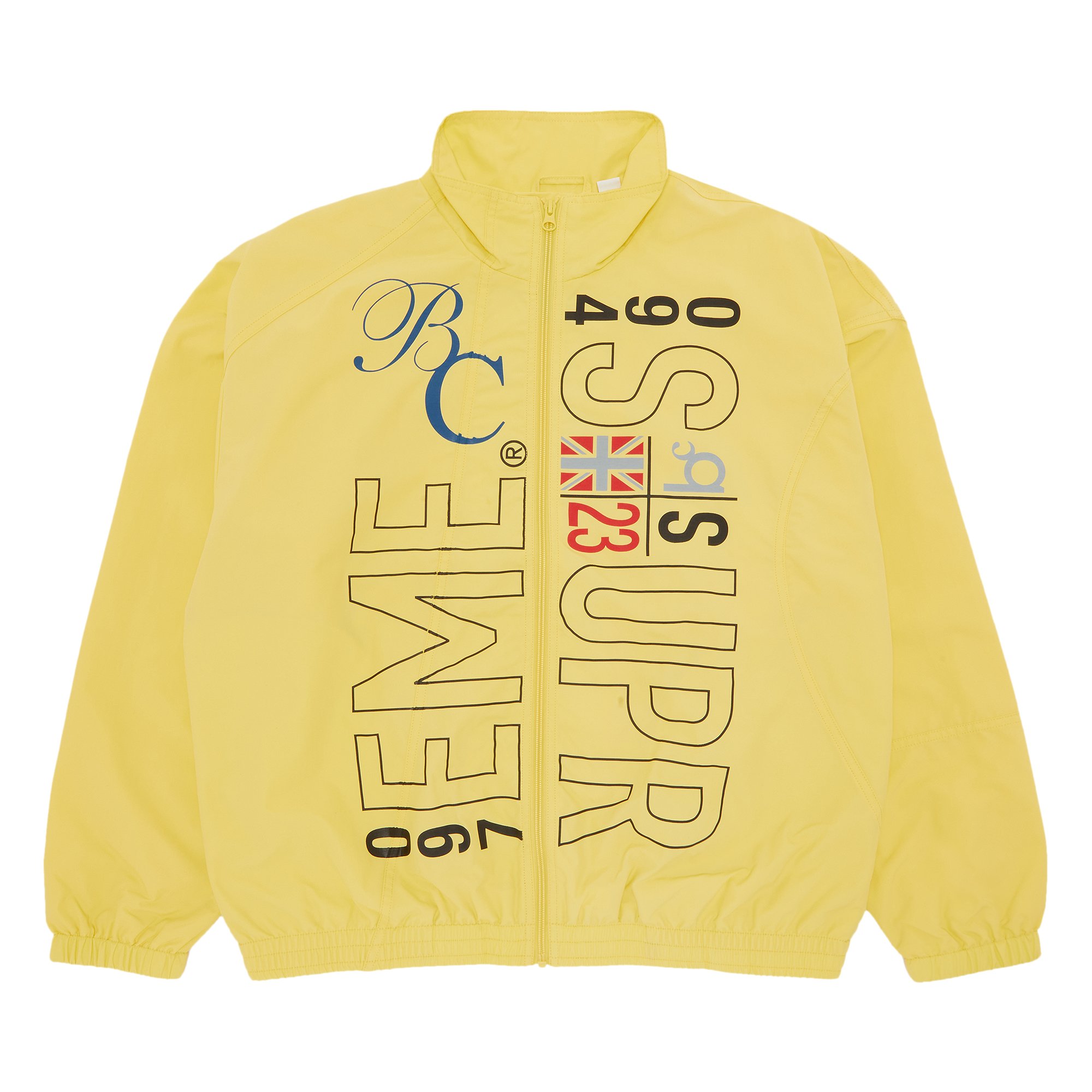 Buy Supreme x Bernadette Corporation Track Jacket 'Pale Yellow