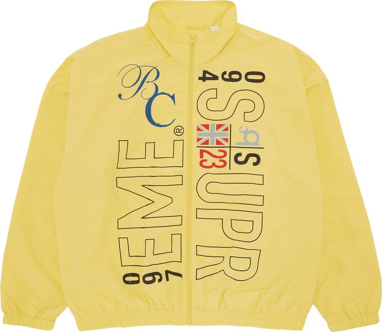 Supreme x Bernadette Corporation Track Jacket 'Pale Yellow'