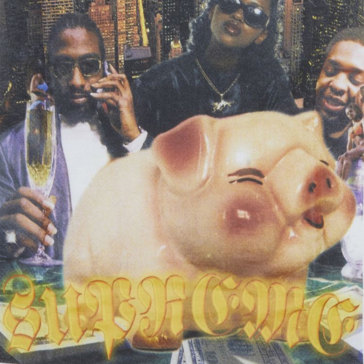 Supreme x Bernadette Corporation Money Tee Black