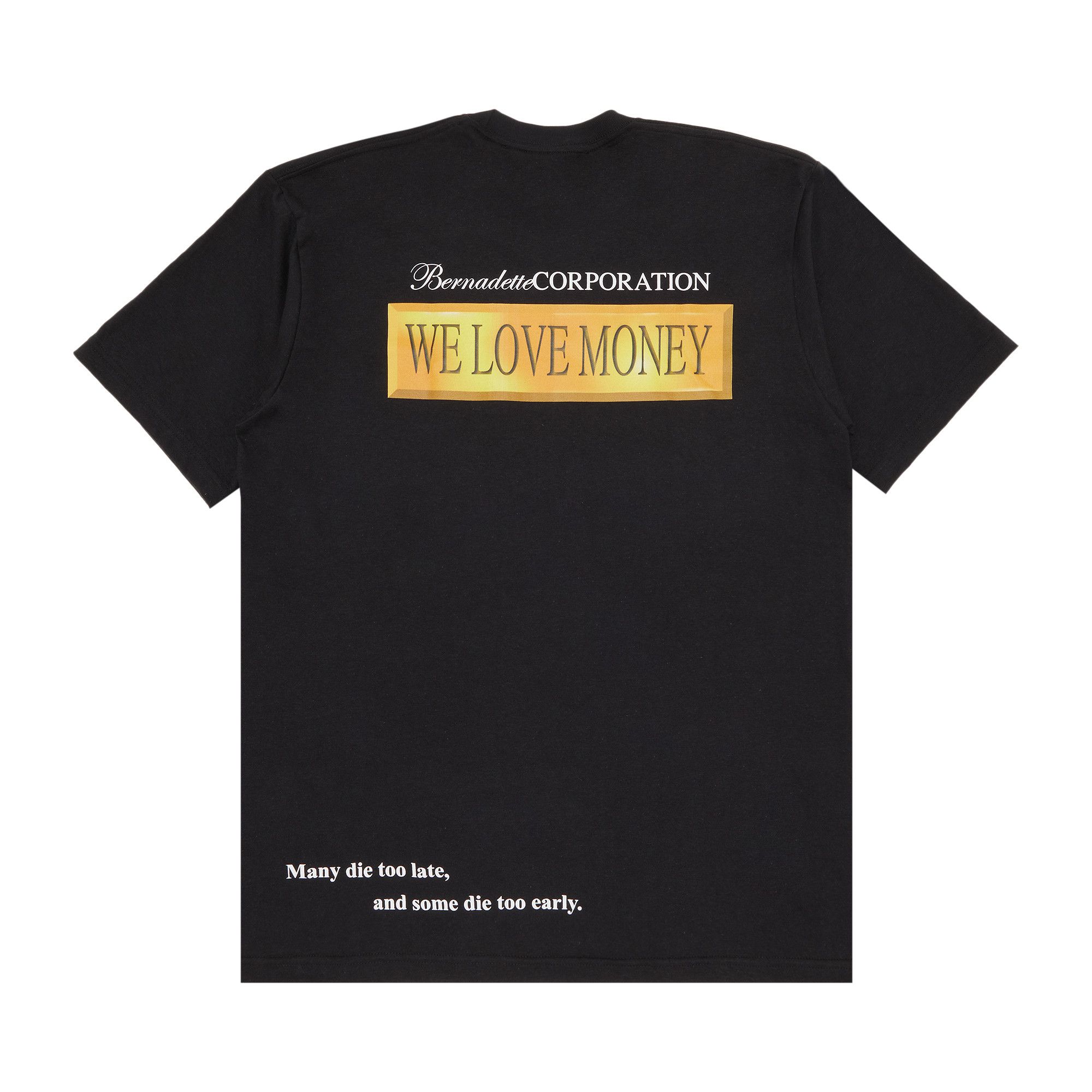 Supreme / 23SS/Bernadette Corporation Money Tee/XXL/コットン/BLK Buy Supreme x Bernadette Corporation Money Tee 'Black' - SS23T13