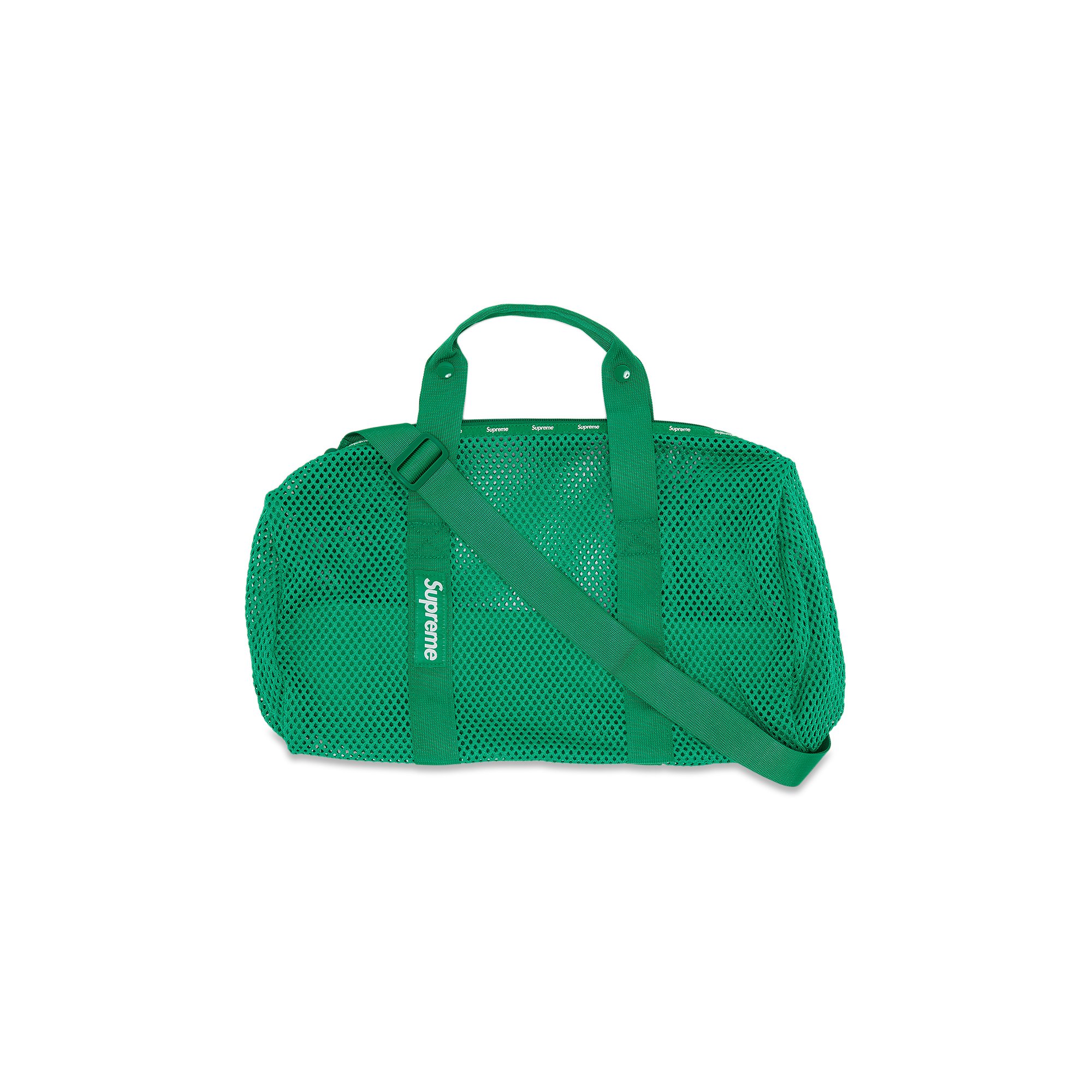 Buy Supreme Mesh Duffle Bag 'Green' - SS23B22 GREEN | GOAT