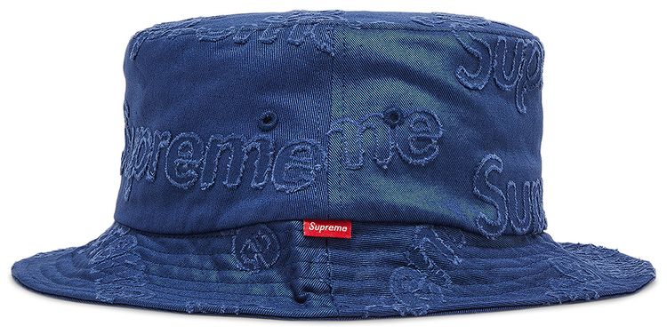 Supreme Lasered Twill Crusher Navy