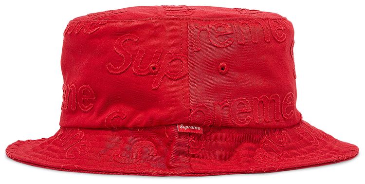 Supreme Lasered Twill Crusher Red