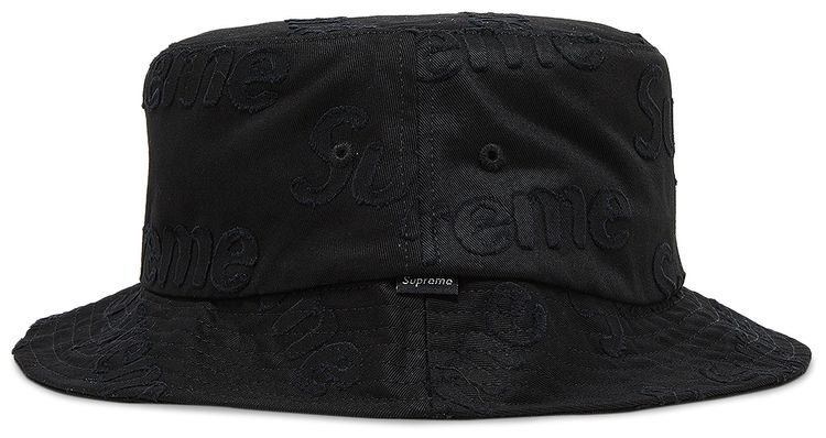 Supreme Lasered Twill Crusher Black