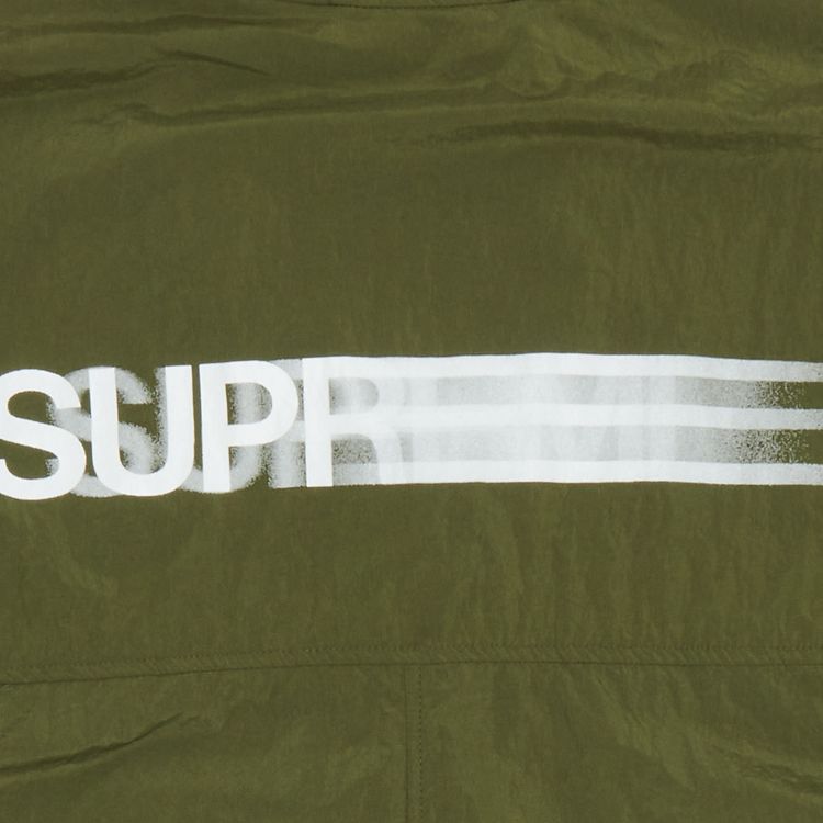 Supreme Motion Logo Lightweight Parka Olive