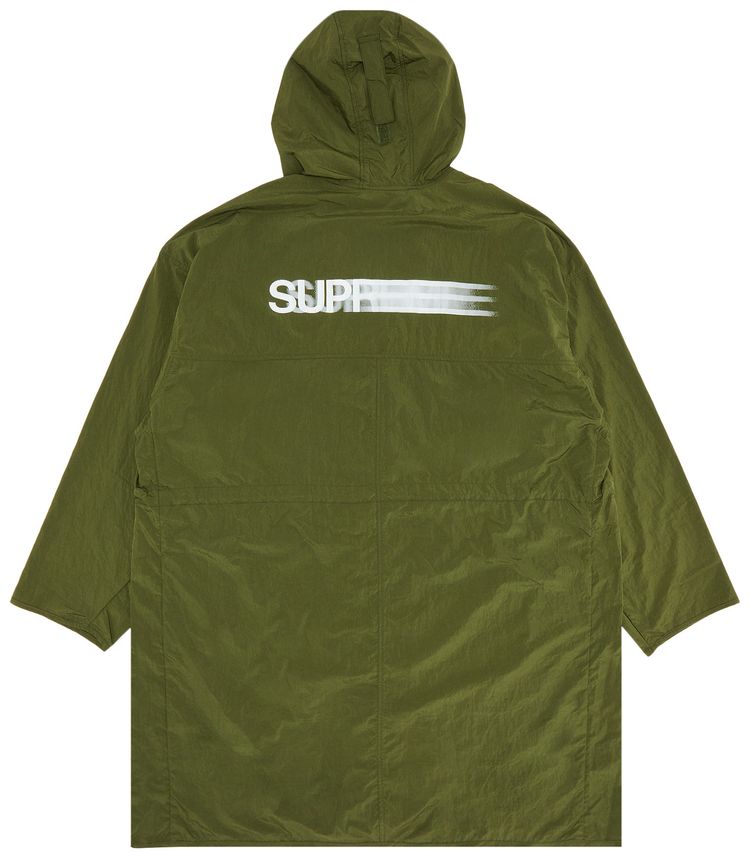 Supreme Motion Logo Lightweight Parka Olive