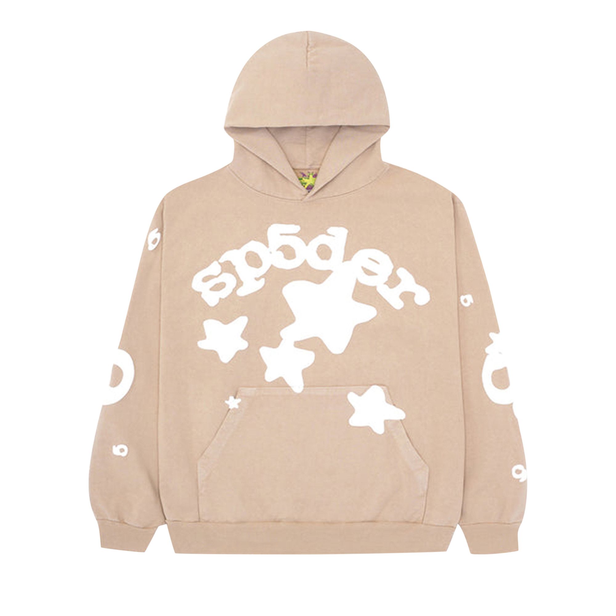 Buy Sp5der Beluga Hoodie 'Sand' - SP5 SNDBEL HD | GOAT