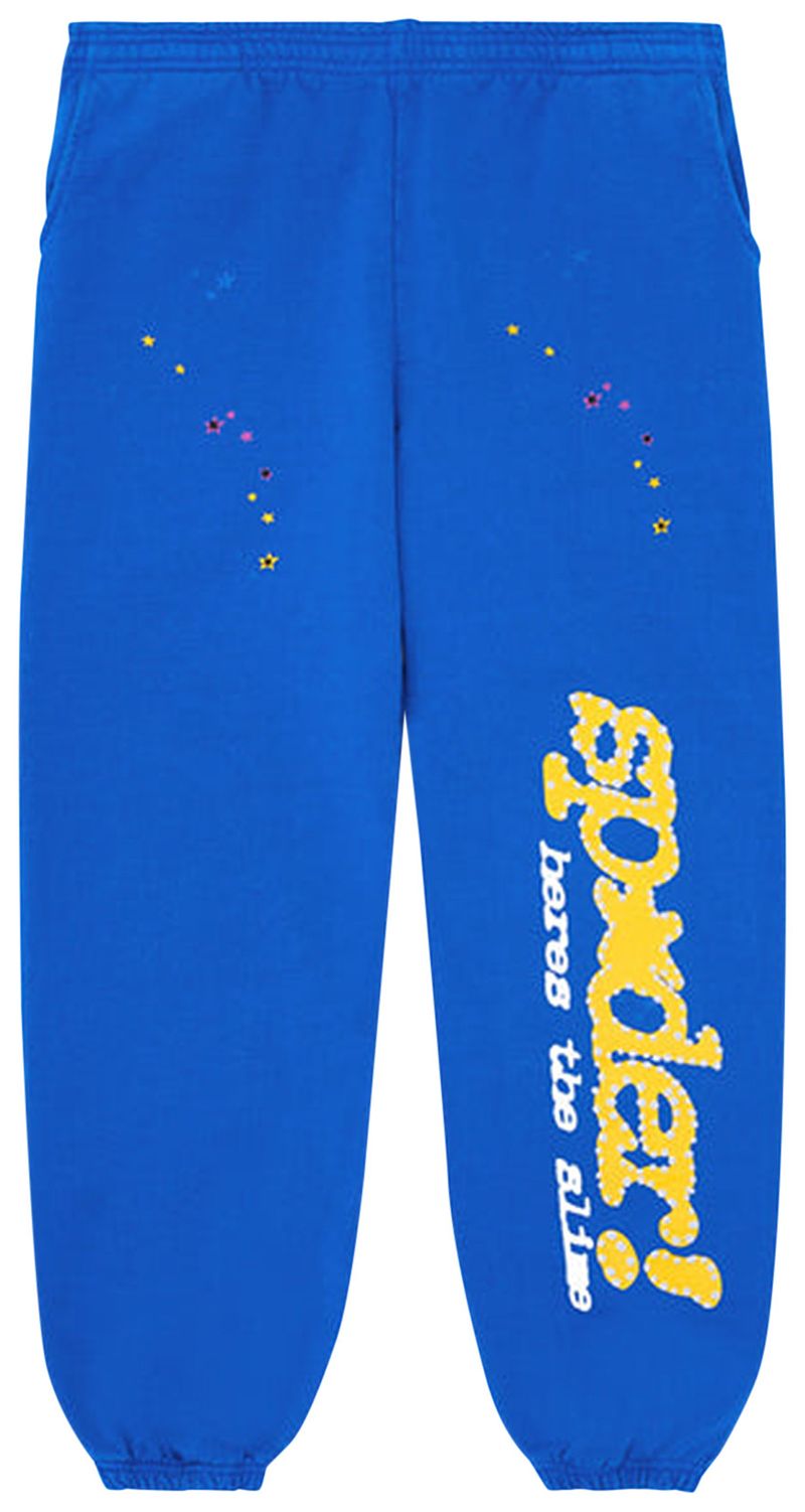 Buy Sp5der Sweatpants 'TC Blue' SP5 MBLU SWP GOAT