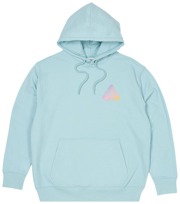 Palace Ombre Tri Ferg Hood Crystalised Blue