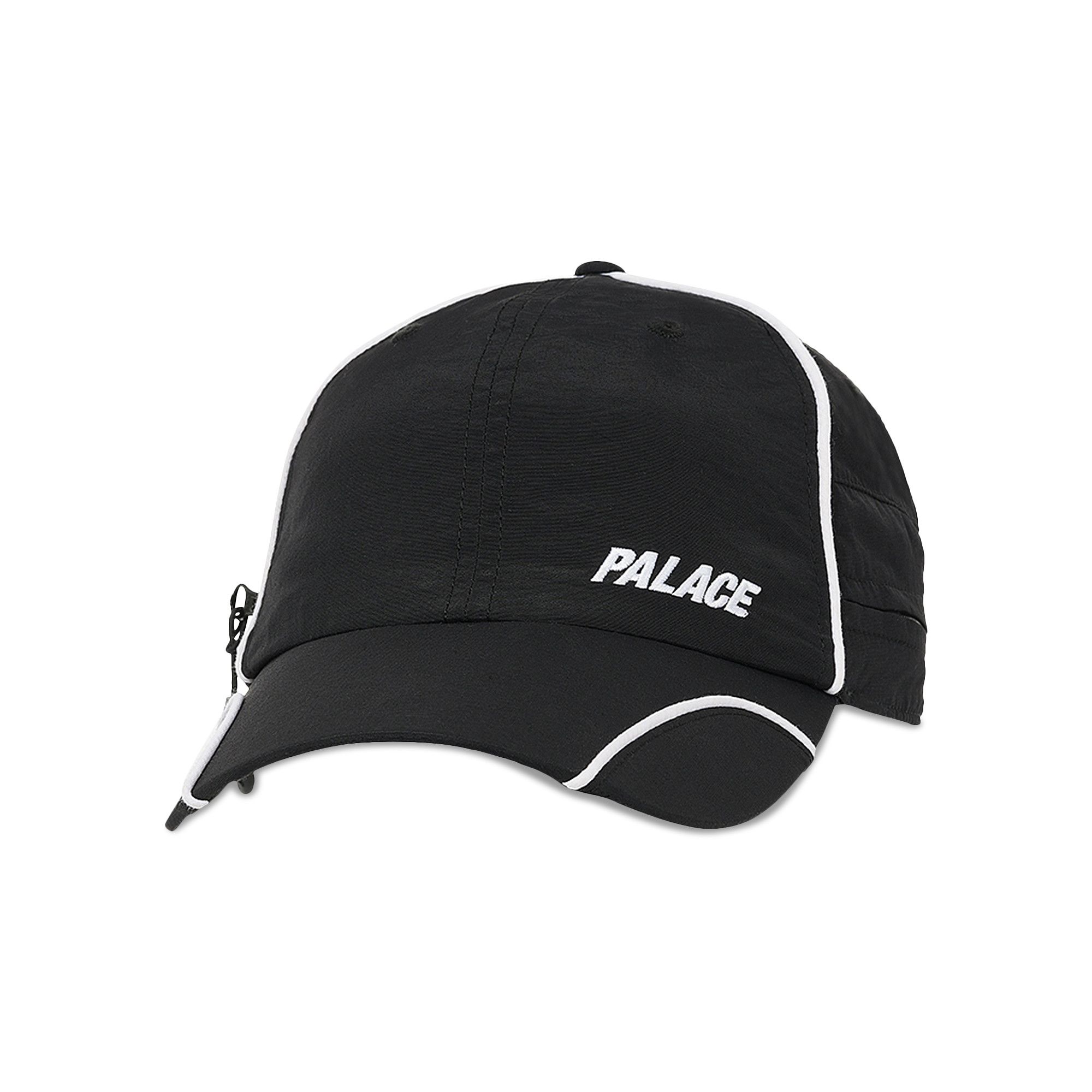 Buy Palace Font Zip Shell Neck Saver 6-Panel 'Black' - P24H063 | GOAT