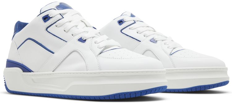 Just Don Luxury Courtside Low White Blue