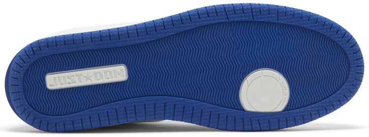 Just Don Luxury Courtside Low White Blue