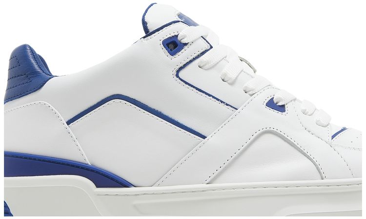 Just Don Luxury Courtside Low White Blue