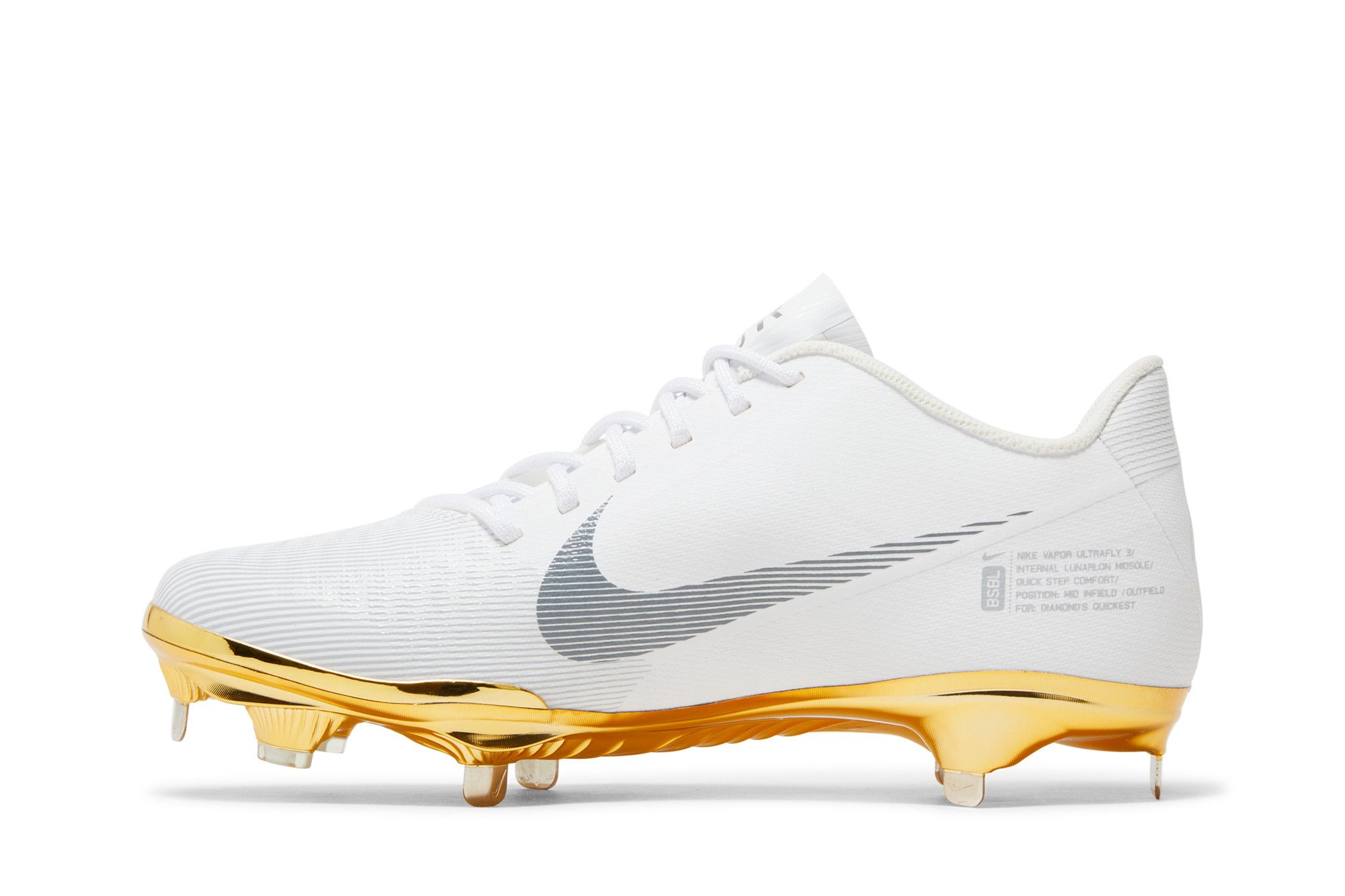 Buy Nike Lunar Vapor Ultrafly Elite 3 'White Metallic Gold