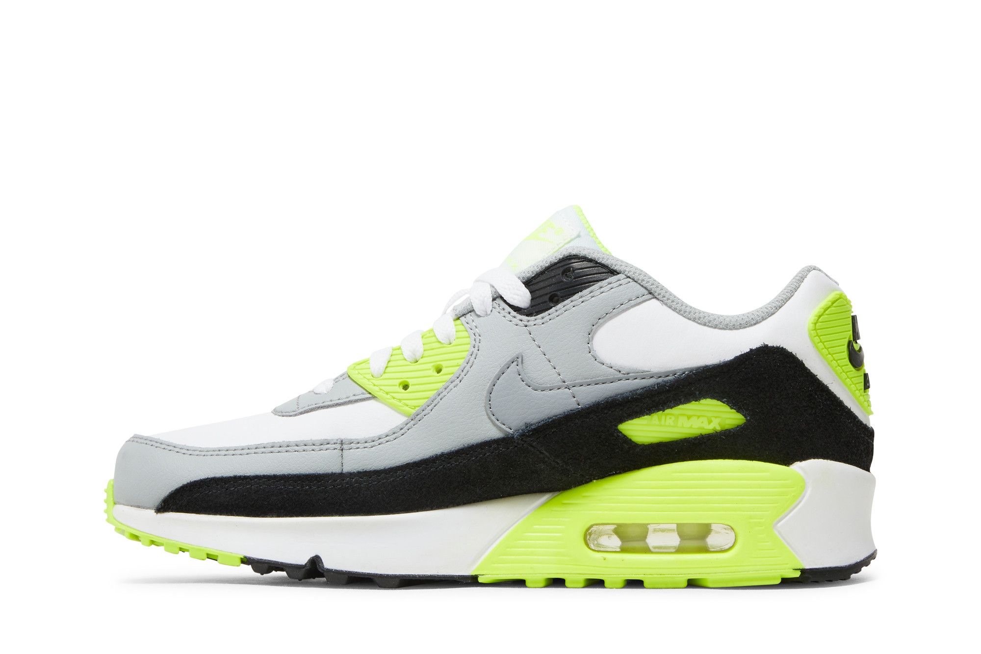 nike air max 90 gs volt fierce green