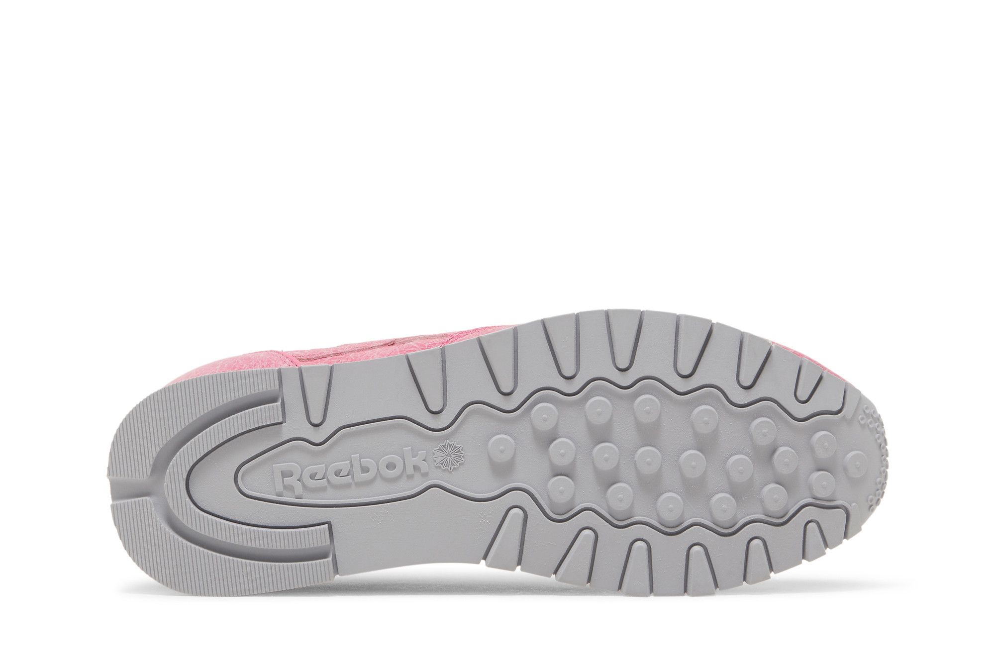 Pink metallic reebok classics shop