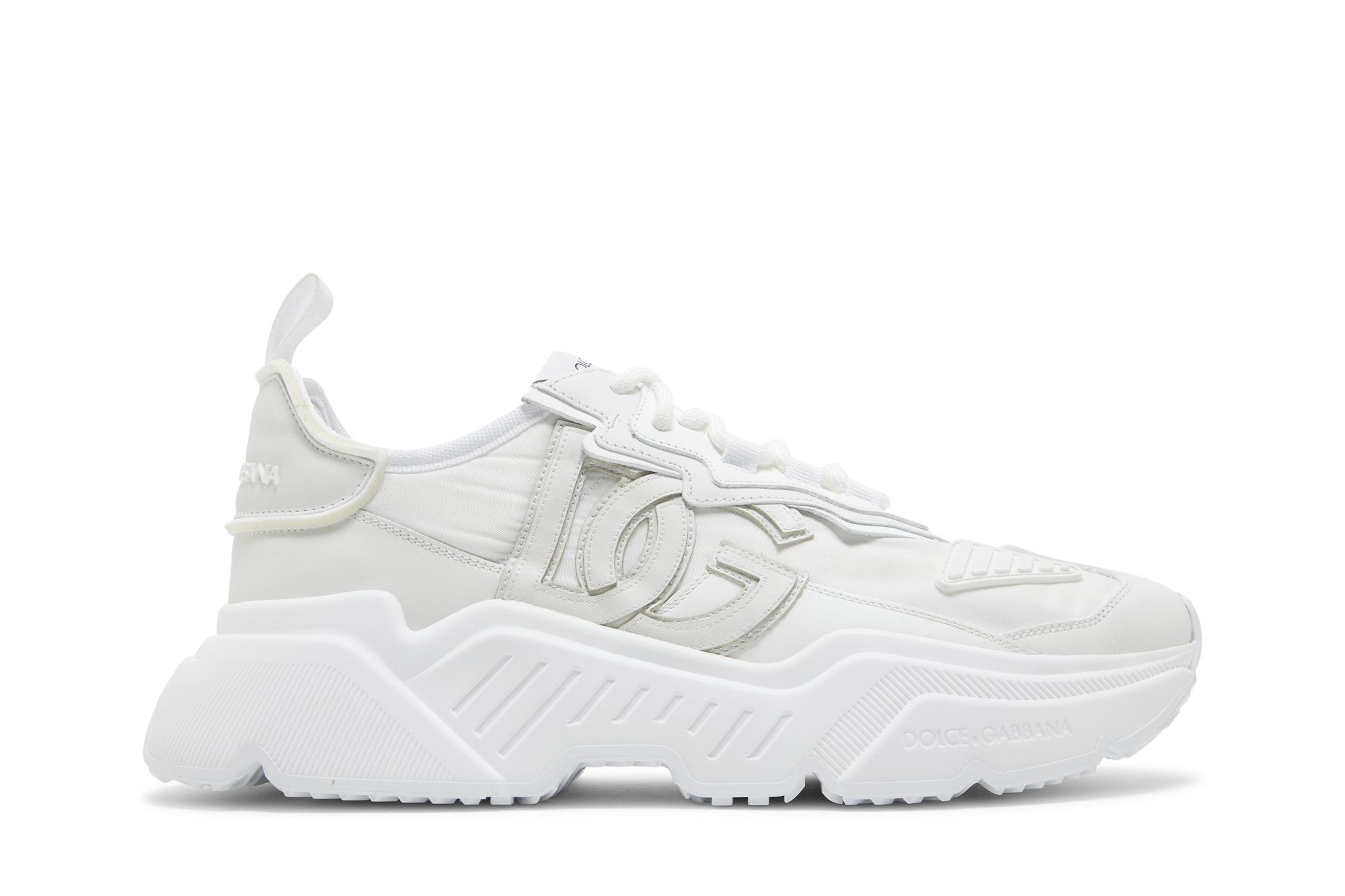 スニーカー Dolce&Gabbana DAYMASTER SNEAKERS Mixed-material Daymaster sneakers in White for Women