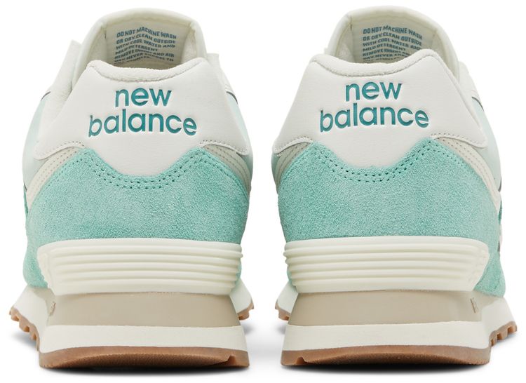 New Balance 574 Green White Gum