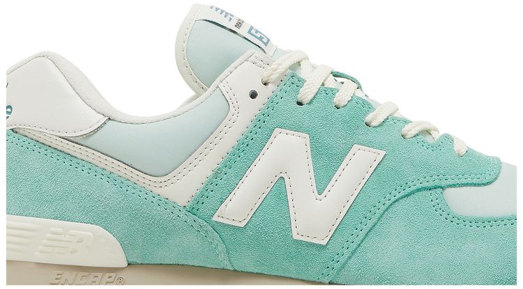 New Balance 574 Green White Gum
